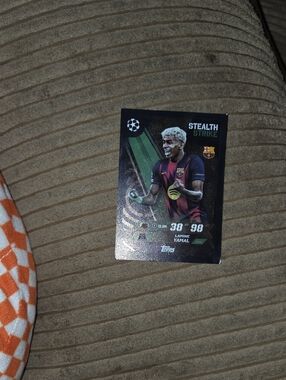Topps Stealth Strike Soccer Card - Black, Green